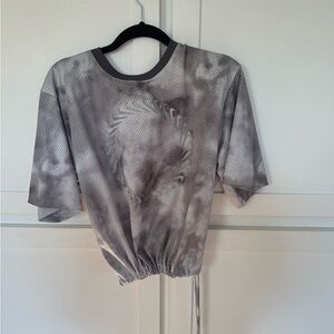 Nike Icon Clash Tie Dye Mesh Top Jersey in grey